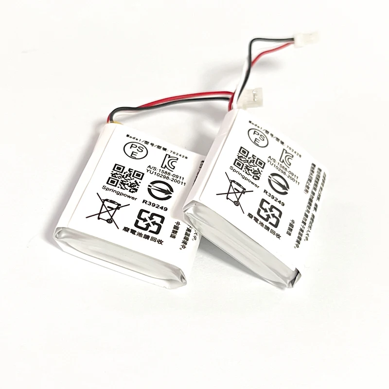 702428 Battery 3.85V 520mAh Rechargeable Li-ion Batteries for SONY WF-1000XM4 Bluetooth Headset Charging Case
