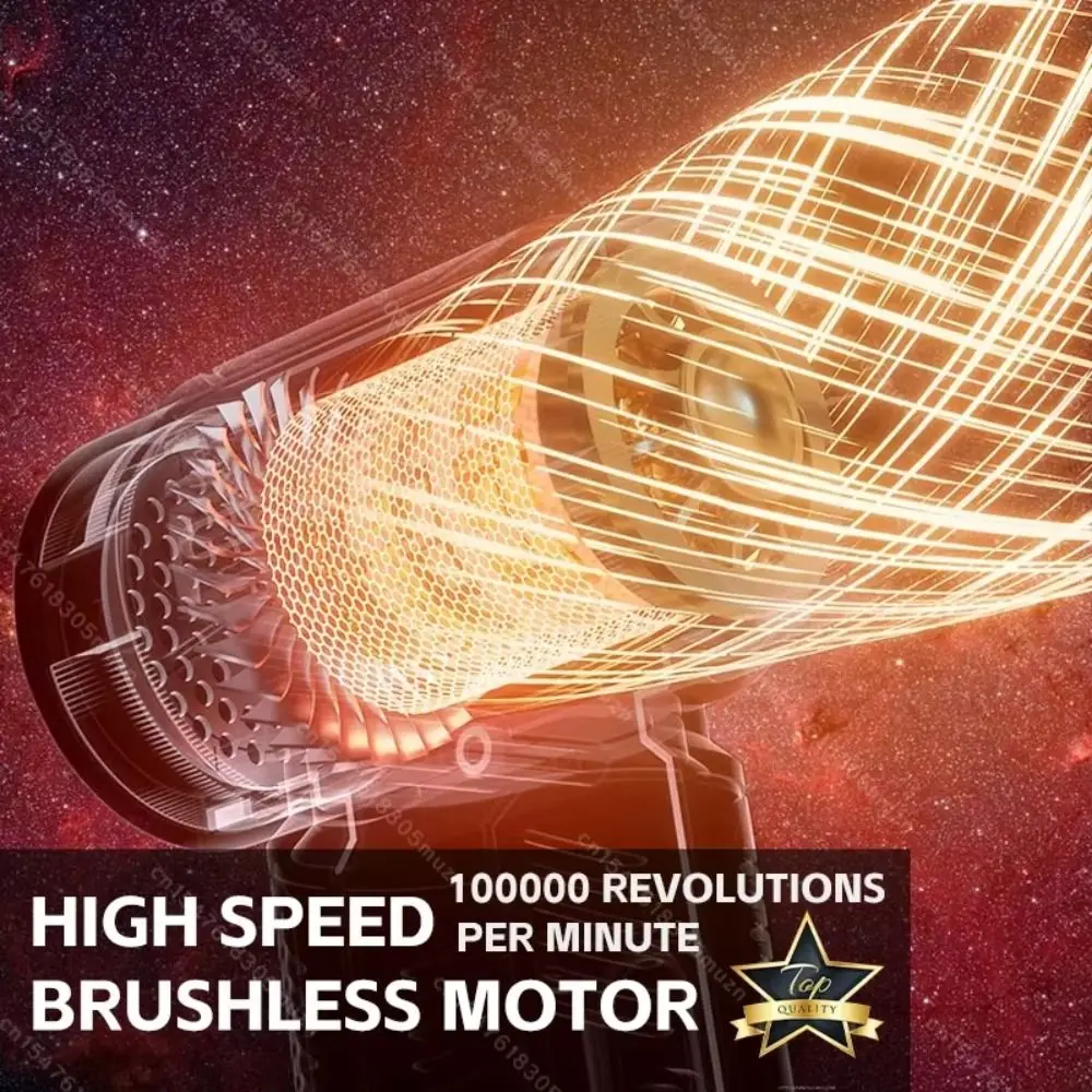 

100000RPM Mini Violent Turbo Fan 4500Pa Wireless Electric Dust Blower Brushless Motor High Speed Handheld Vacuum Cleaner