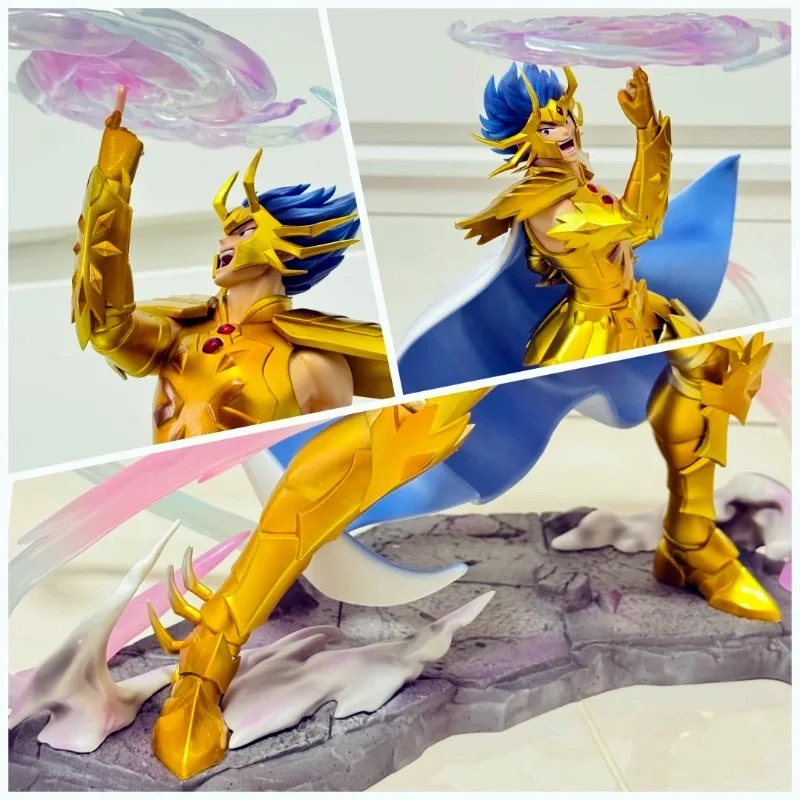 Echte Bandai Saint Cloth Museum 12 Gold Saint Seiya Alle series Art Statue Set Sculpture Limited Edition Anime Beeldje Gift