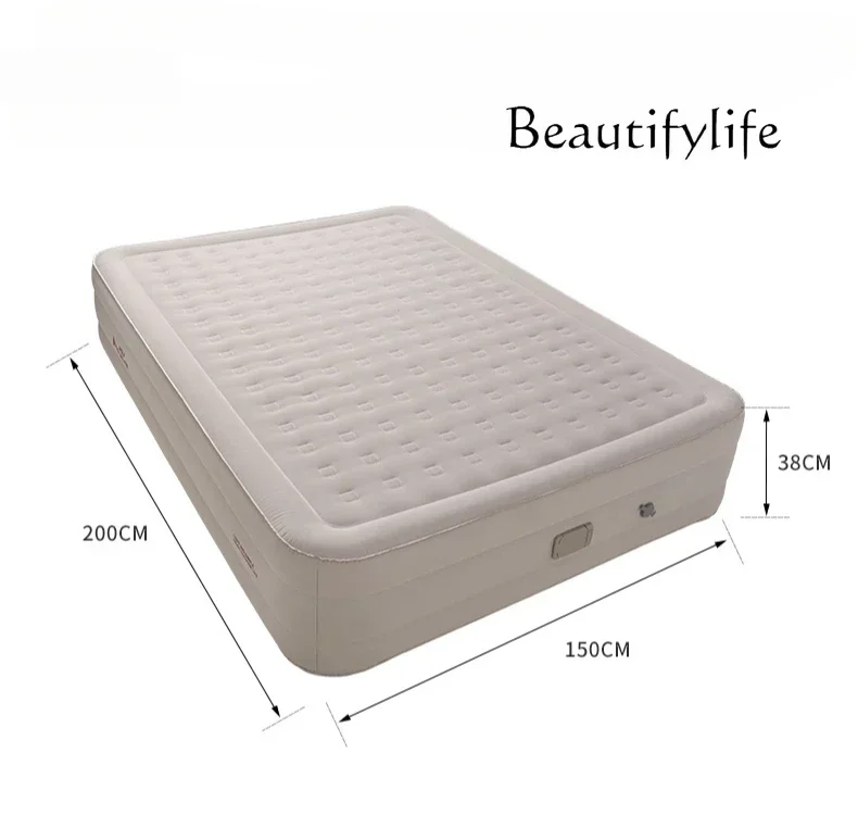 Outdoor Inflatable Mattress Camping Tent Sponge Household Portable Thickened Double Moisture-proof Air Bed