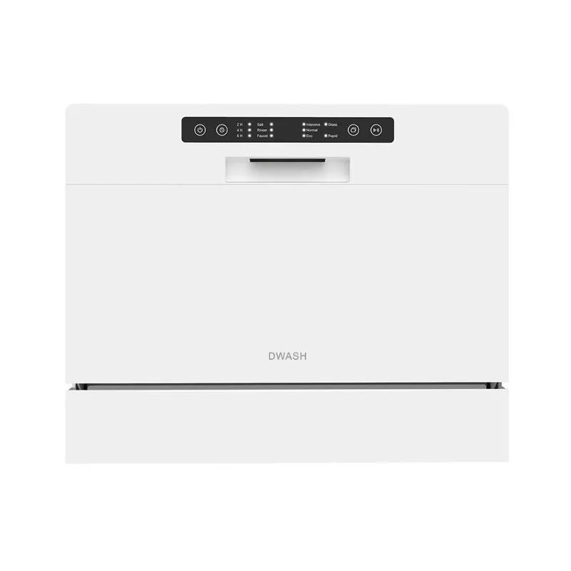 ポータブルカウンタートップ食器洗い機 5 プログラム高温 6 か所設定家庭用キッチン用食器洗い機