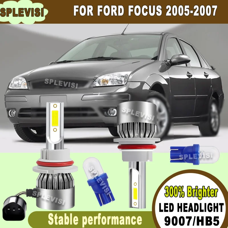 

Aviation 6063 aluminum profile easy to install environmental protection DC 12-24V LED HEADLIGHT For Ford Focus 2005 2006 2007