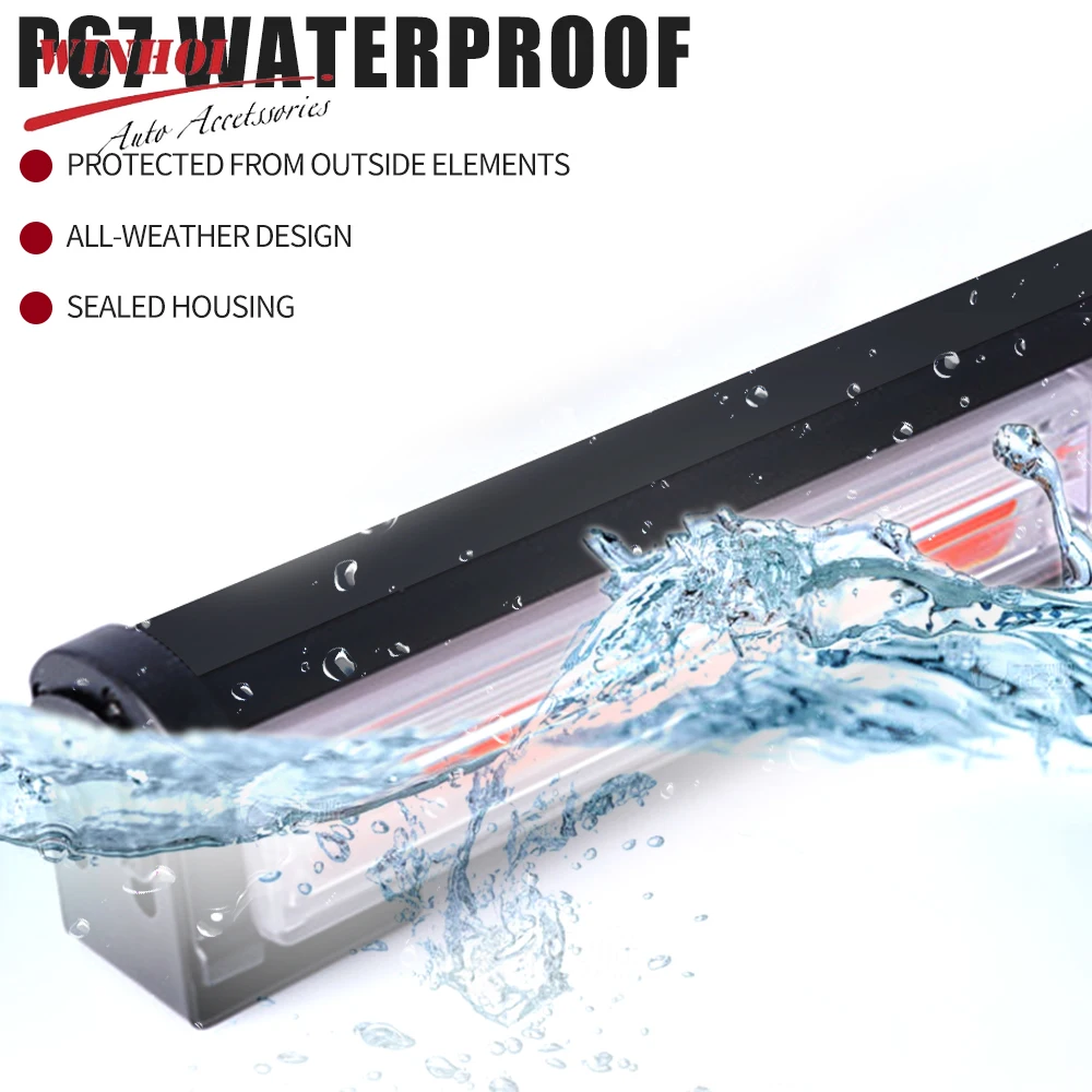 12-24 فولت التحكم اللاسلكي COB السيارات ستروب أضواء أحمر أزرق أبيض الشرطة ضوء إحترافي بار تحذير منارة الطوارئ مصطربة #5