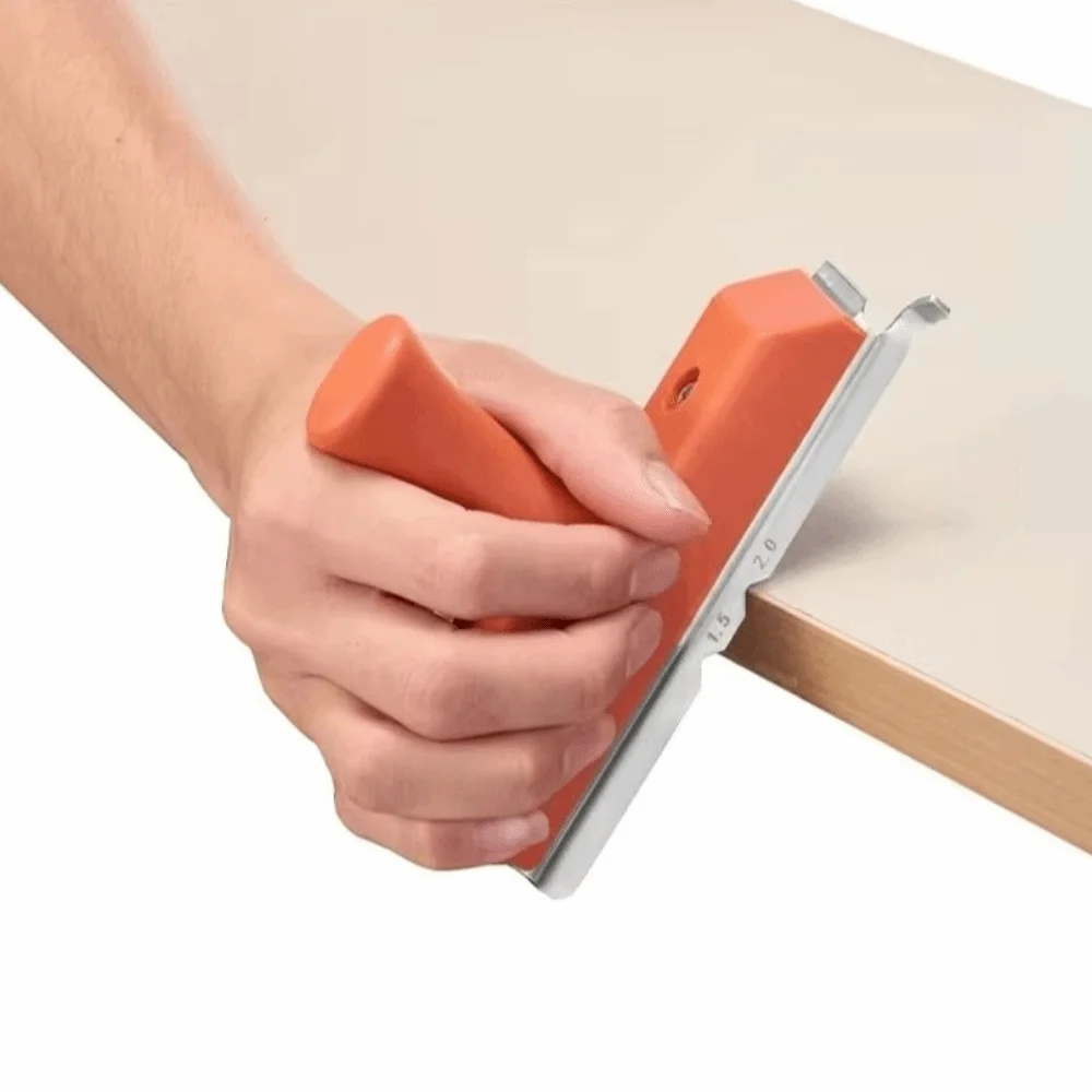 3-in-1 Woodworking Edge Trimmer Multifunctional Universal Deburring Scraper Manual Trimming Chamferer Tools Wooden Boards