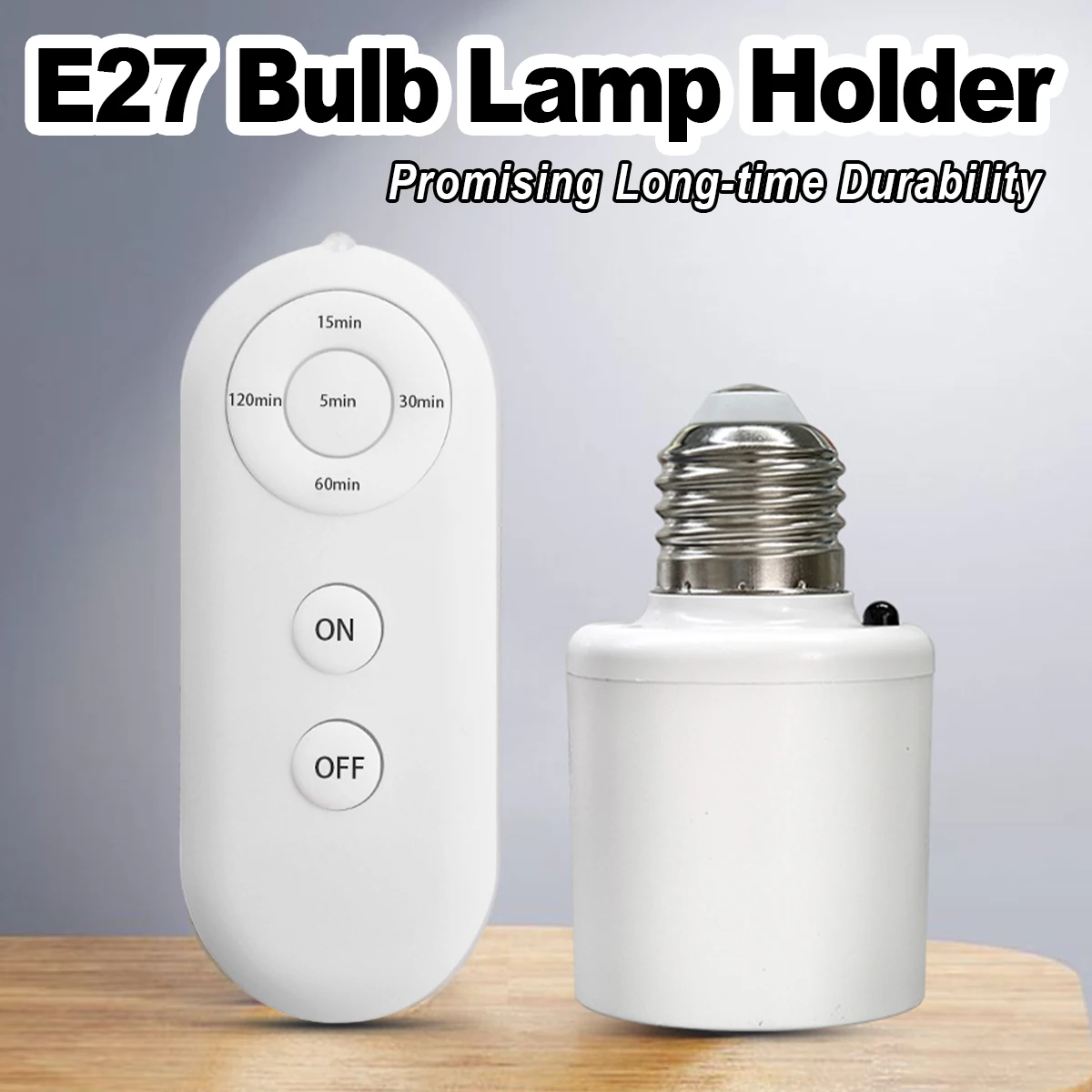 E27 Lamp Holder 85-265v Socket Smart Radar Sensor Wireless Light Bulb Remote Control Lamps Holders For Room Fixture E26 Bedroom