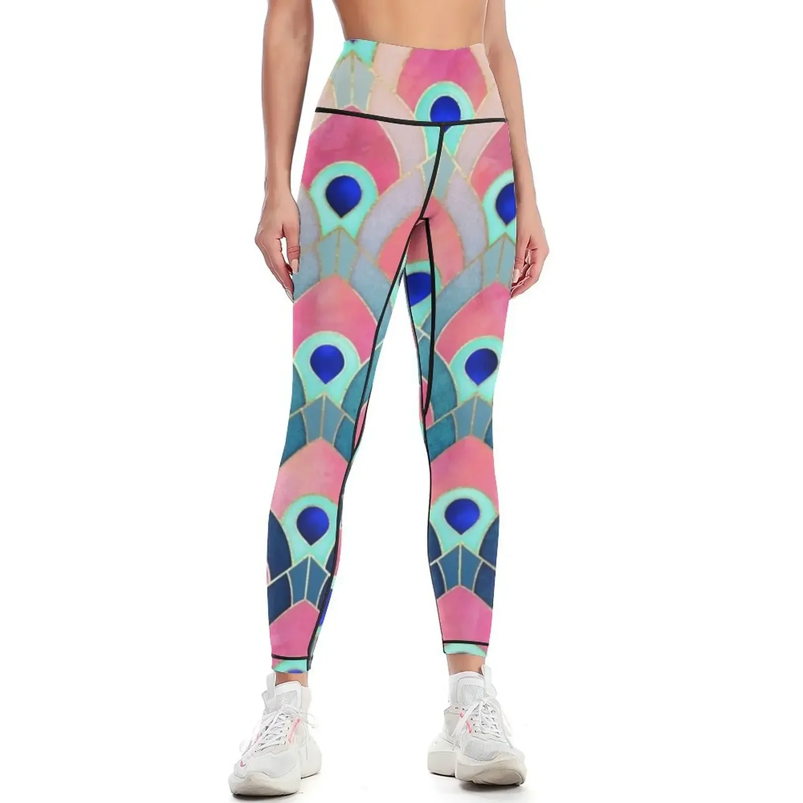 

Feathered 1 Leggings legging pants raises butt sports tennis for fitness set gym Clothing fitness Womens Leggings