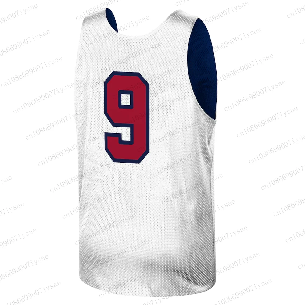 24-25 Newest Arrival Mens Basketball Jersey #9 High-quality Breathable Quick-dry Unisex Outdoor Sport Shirt Vest For Adult&Kids