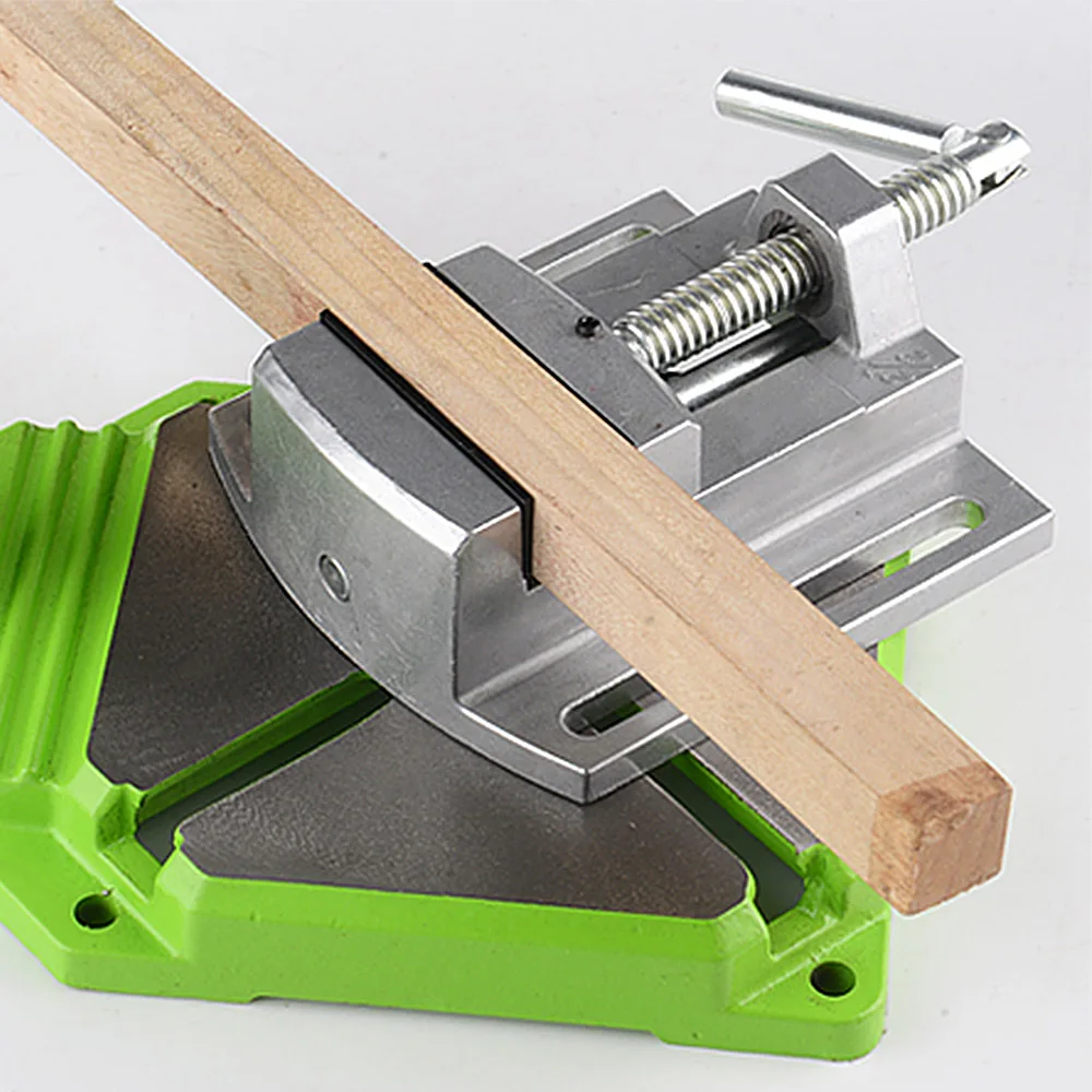 Suporte de broca de bancada/imprensa mini suporte de suporte de broca elétrica 90 graus de rotação quadro fixo braçadeira de bancada