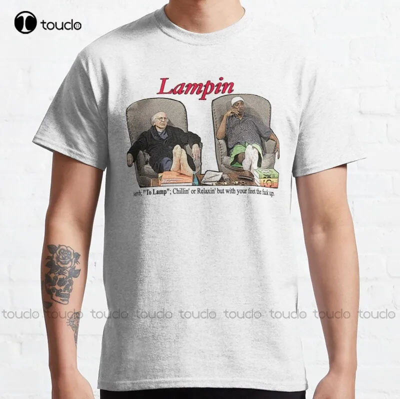 

New Lampin - Curb Your Enthusiasm Classic T-Shirt Athletic Shirts Women Cotton Tee S-5Xl