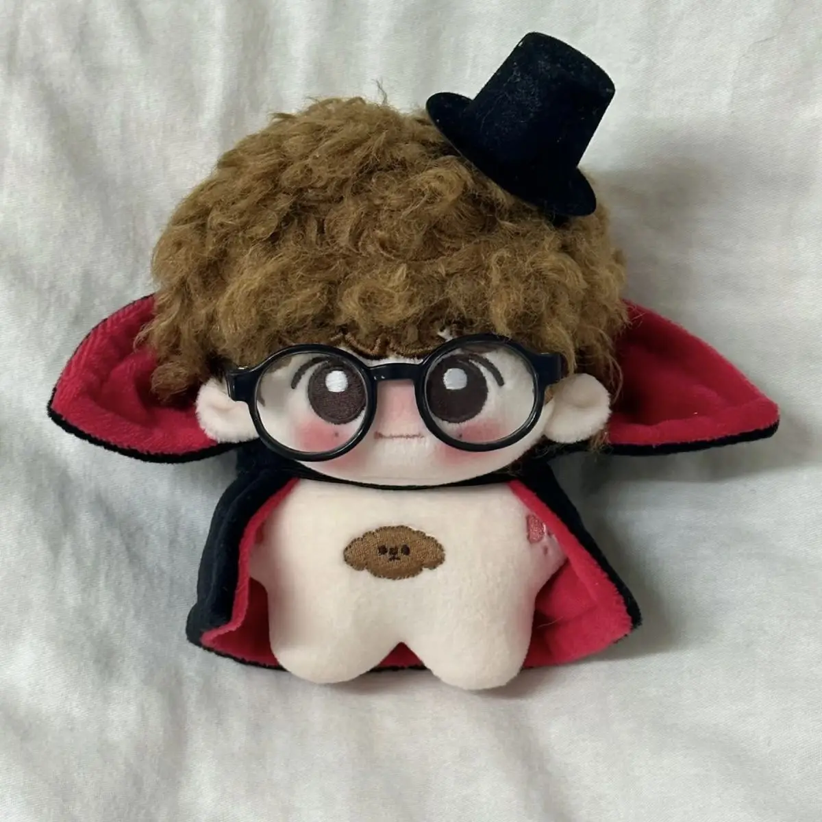 

10CM Idol Mark Plush Anime Figures Handsome Boy Cosplay Lovely Backpack Pendent Starfish Body Toys Gifts for Friend Fans
