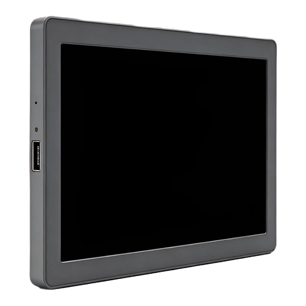 Compact 5 inch 1024x600 IPS monitor for PC case aluminum body single USB cable connection for desktop extension