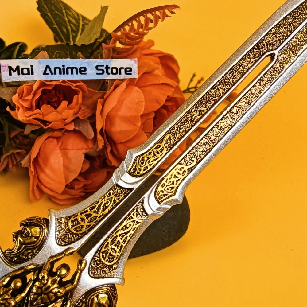 7.8 بوصة إله الحرب كاتانا كراتوس اليابانية كاتانا أوليمبوس السيف الأصلي صابر الحجم الحقيقي النينجا سكين أنيمي بليد لعبة غير حادة هدية