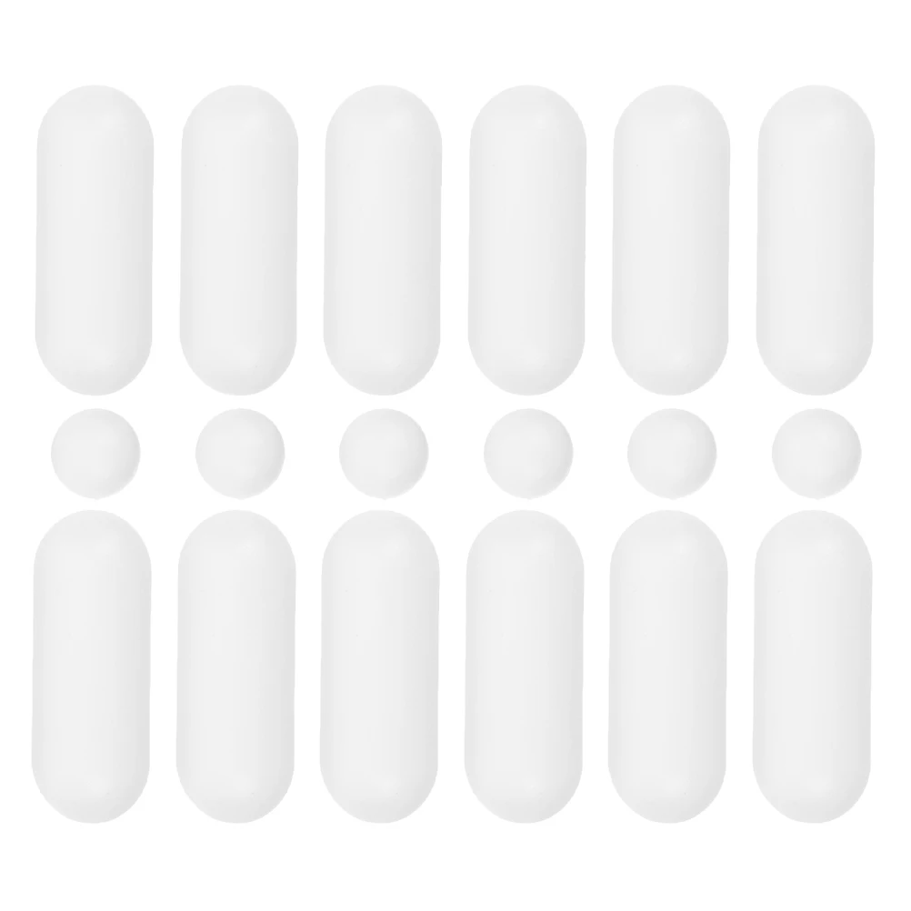 18pcs Universal Seat Toilet Seat Pad Cushion Spacers Rubber Bumpers Non-Slip Waterproof Easy Clean Home Use Replacement Parts