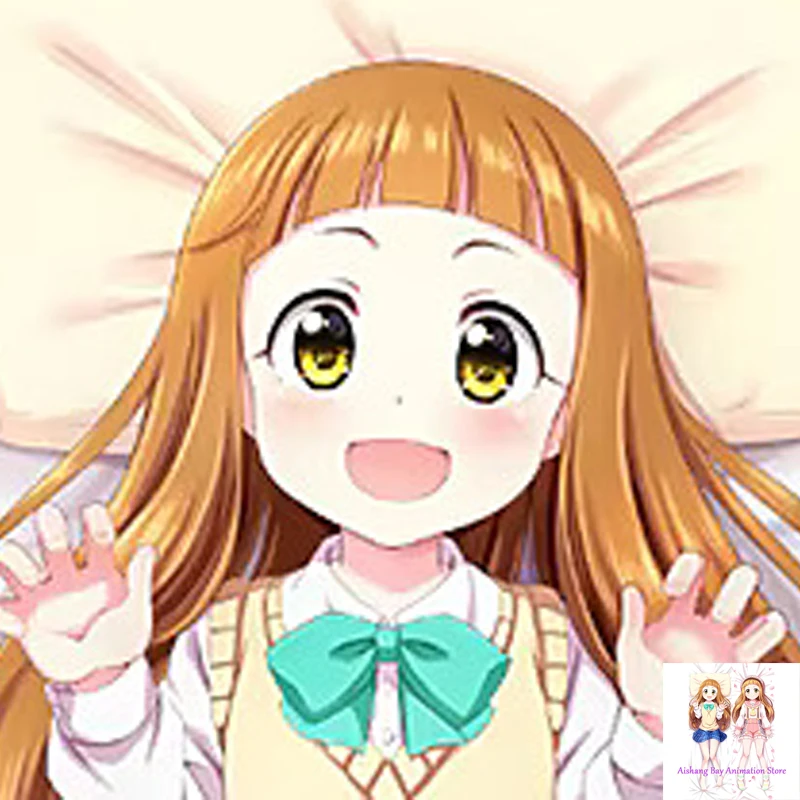 

Dakimakura Anime Pillow Cover Nina Ichihara Double Sided Print Life-size Body Decoration