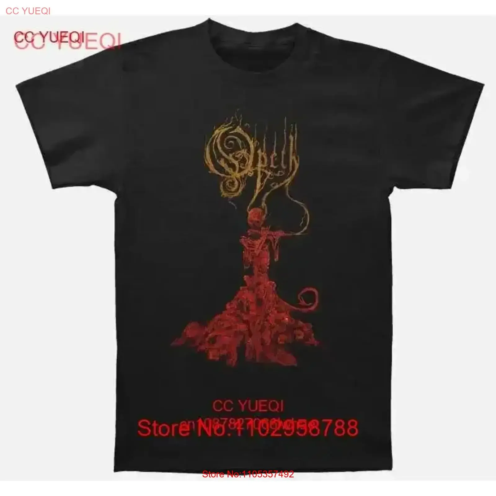 Opeth Piper T shirt Black Men S 5XL vintage Washed Top For Everyday Wear Slightly Stretched streetwear graphic Unisex Soft