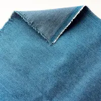 Vintage Cotton Blue Denim Fabric Light Thin Soft Cloth for DIY Dolls Clothing Jeans Dress Bag Cap Apron Crafts Manual Material 5