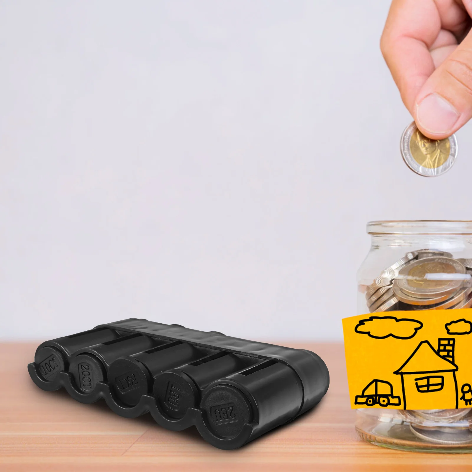 Travel Coin Storage Box Plastic Organizer Case for Collectors Portable Protection Display and Management