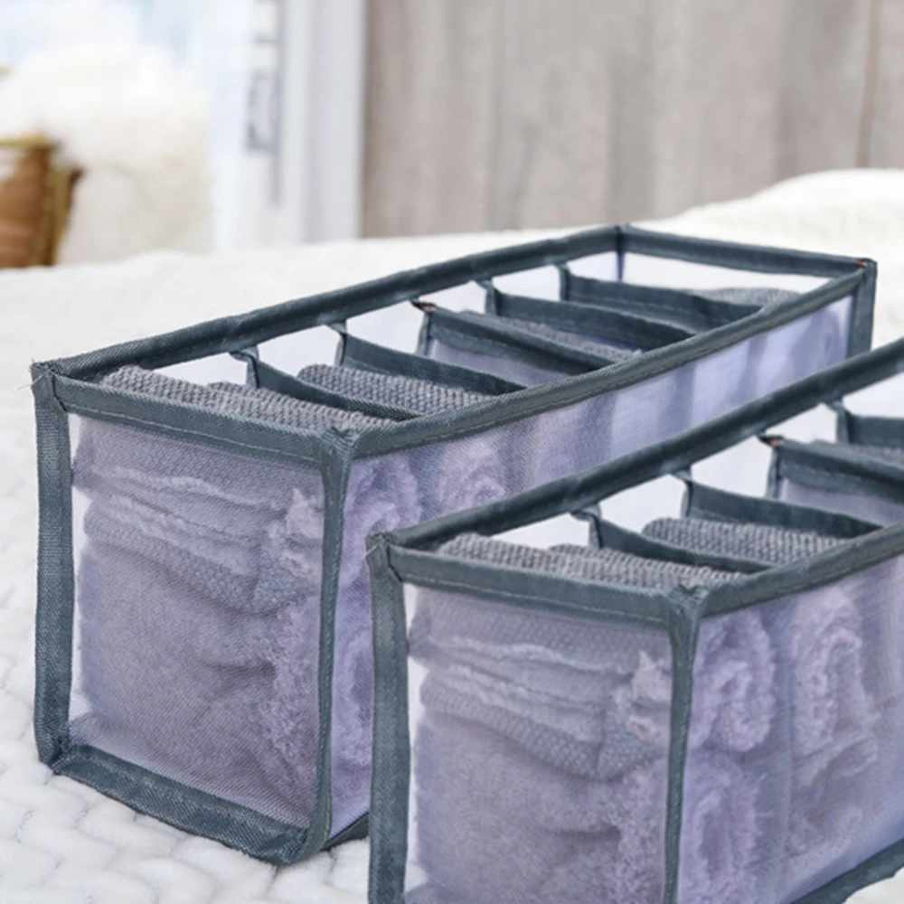 1PC Drawer Type Storage Cabinet Storage Box Mesh Storage Underwear Bra Socks Storage Box image 6