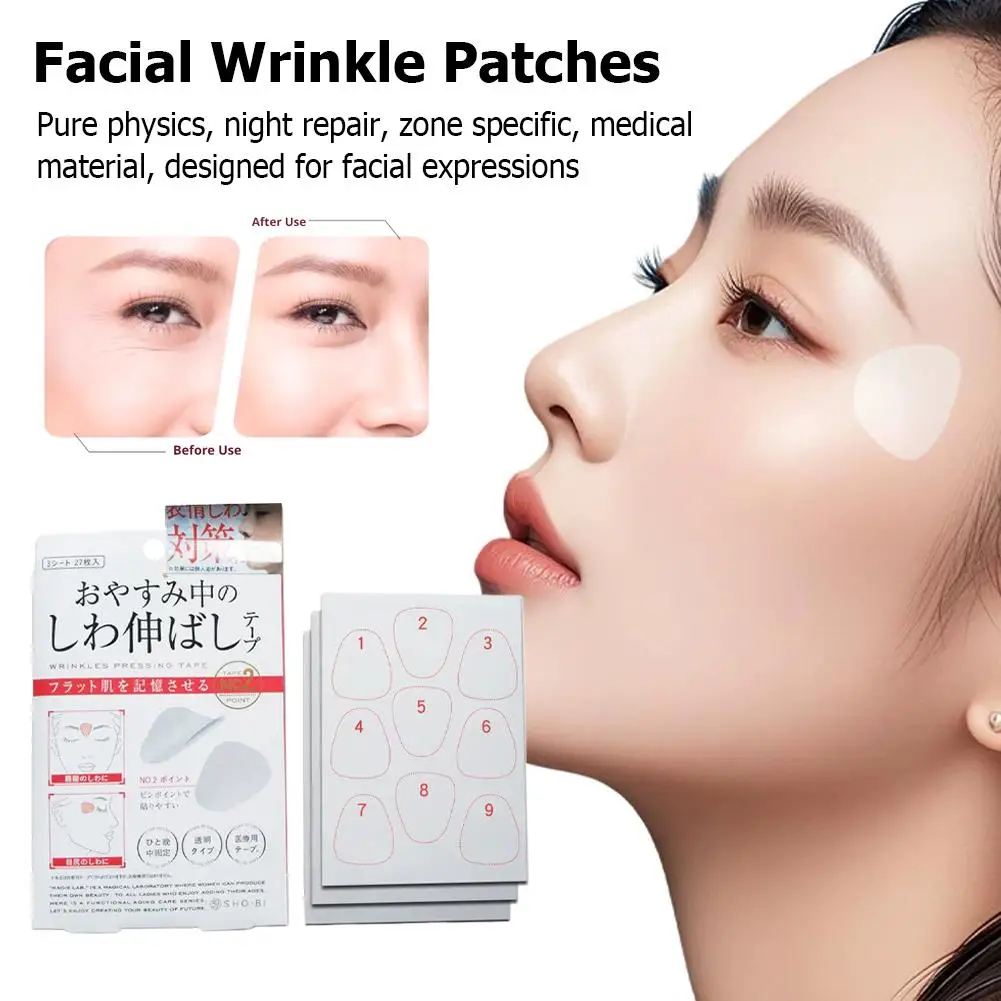 Anti-Wrinkle Facial Patch Pads For Sagging Skin Lift Up Tape For Smile Lines Forehead,Anti-Wrinkle Solution For Youthful Skin