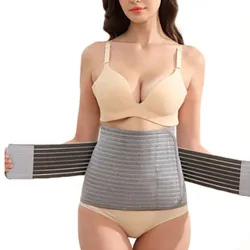 Ceinture abdominale respirante pour femme enceinte, réparation post-partum, fibre de charbon de bambou