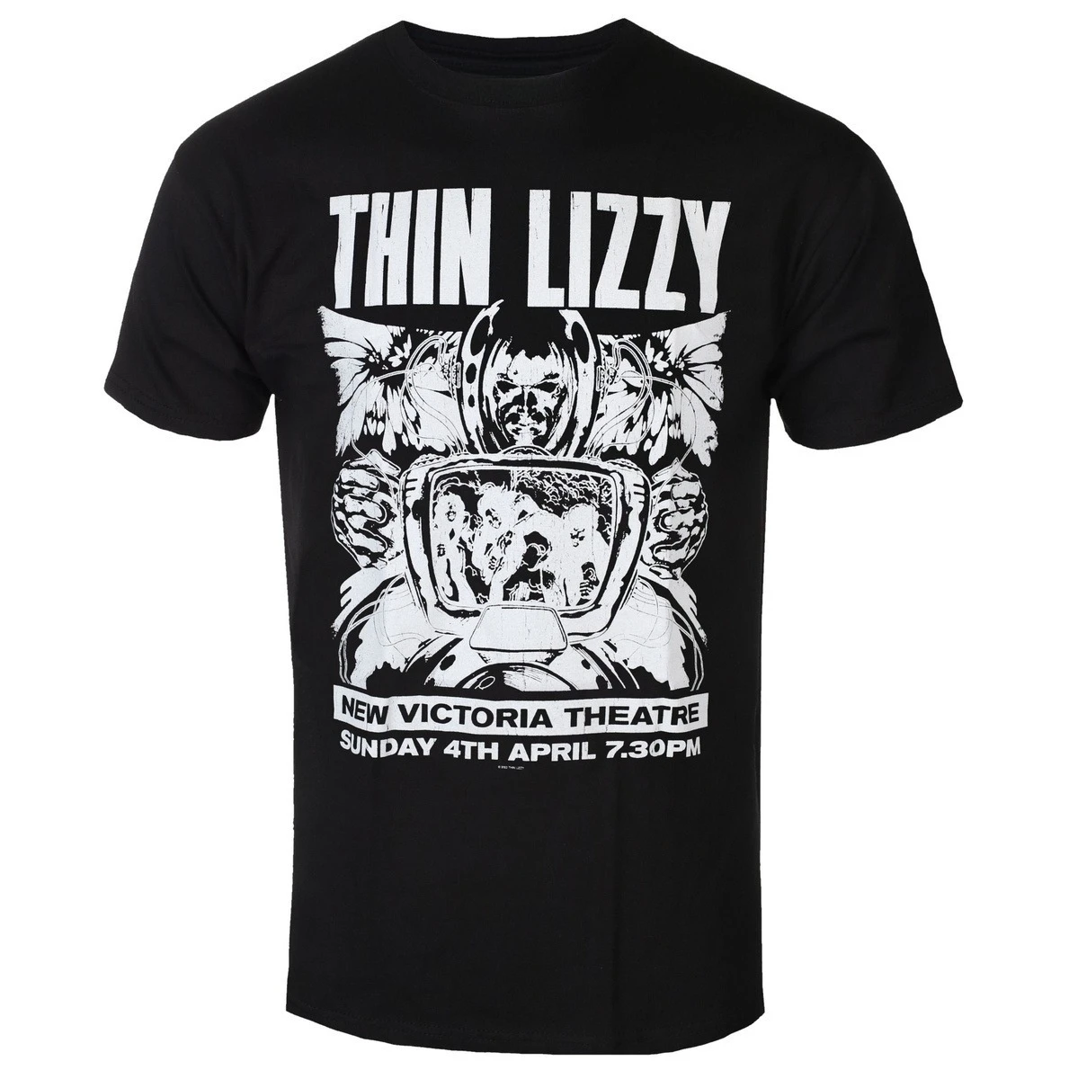 

Thin Lizzy Jailbreak Flyer Clothing Pattern Printing Summer Luxury Brand Cotton Men's and Women's T-Shirts Short Sleeves