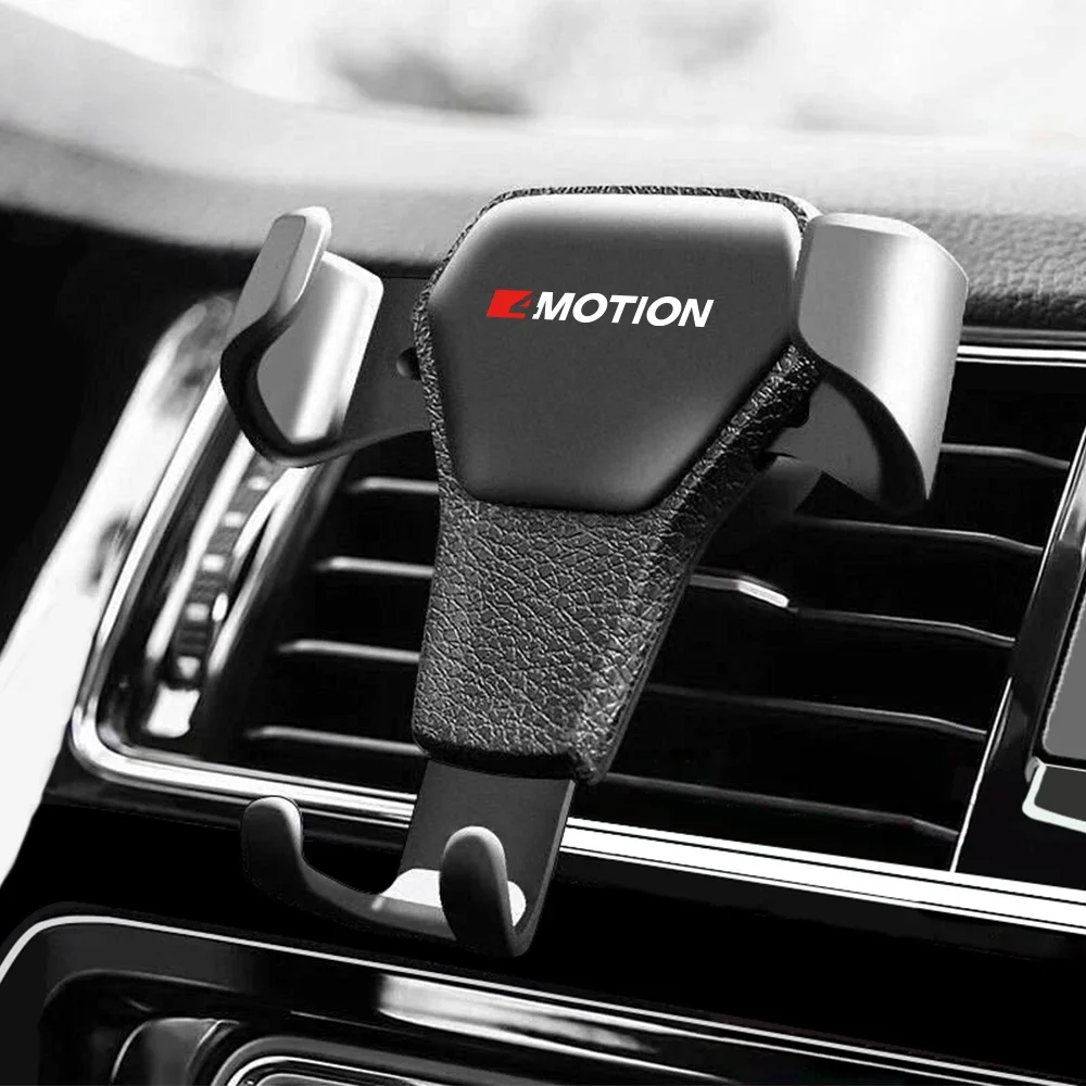 Car Air Vent Phone Holder Auto Accessories For Volkswagen VW 4motion Passat Golf 4 Tiguan Jetta T-roc R Touareg Beetle Arteon