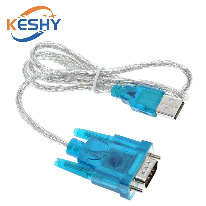 1-10 قطعة جديد HL-340 USB إلى RS232 COM ميناء المسلسل المساعد الشخصي الرقمي 9 دبوس DB9 مهائي كابلات دعم Windows7 64 #4