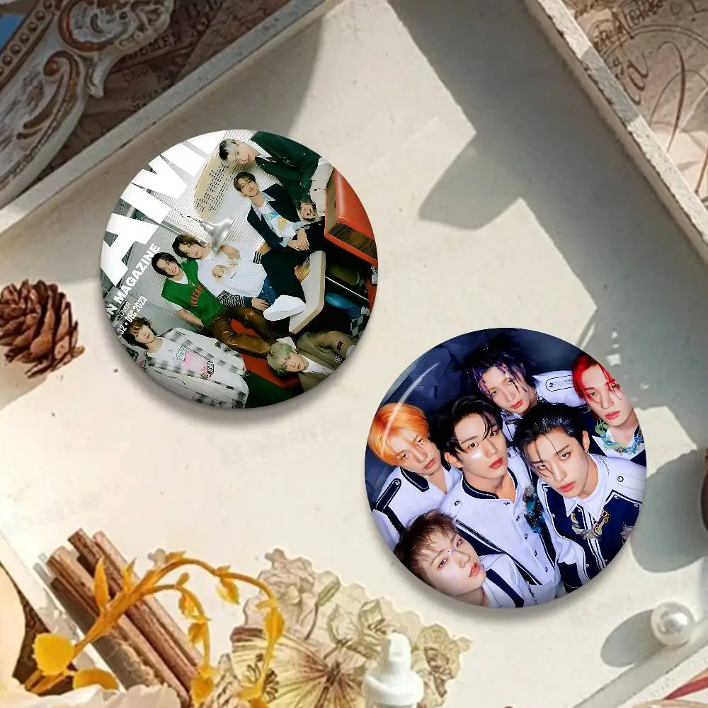 مخصص P1Harmony KPOP 32/44/58 مللي متر تخصيص زر دبابيس لطيف مضحك الإبداعية شارة مجوهرات ديكور هدايا للأصدقاء #3