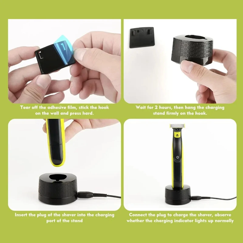 Für philips qp2530 Elektro rasierer T-Blade Ladestation Wand ladegerät Ladegerät Zubehör