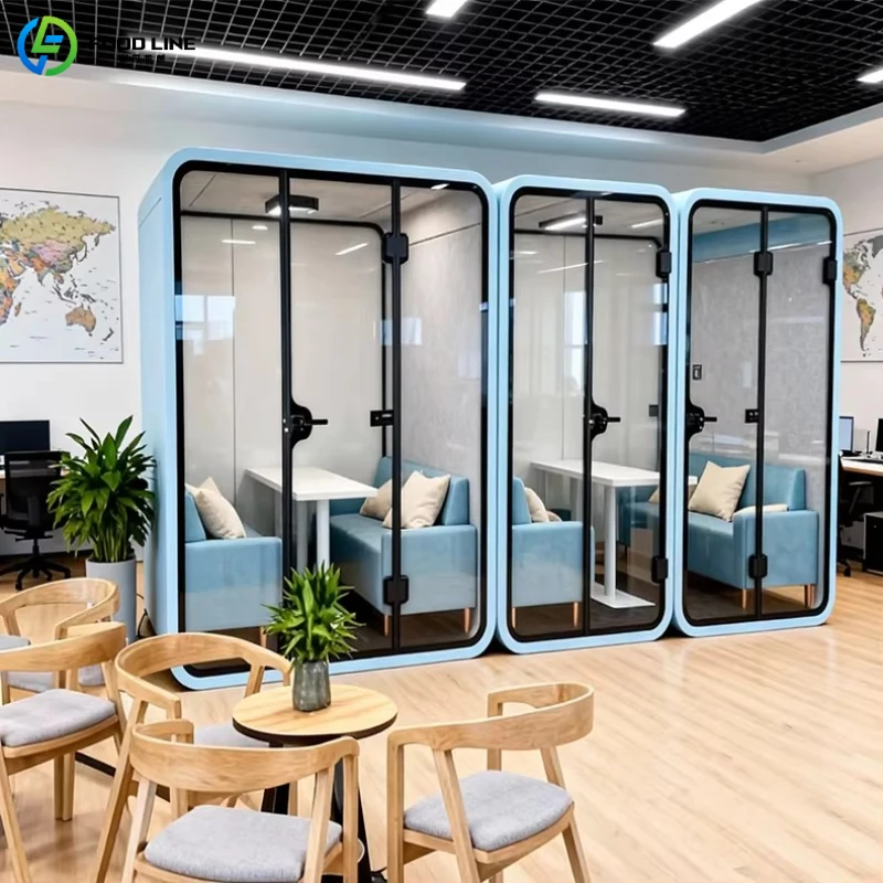 Customized Breathable Soundproof Chamber Noise Blocking Enclosure Fully Sealed Acoustic Booth with FreshAir Circulation Function