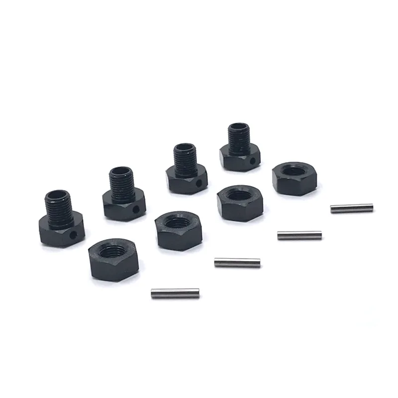 Piezas de repuesto para coche teledirigido, actualización de Metal, adaptador EA1015 de 17mm para JLB 1/10 J3