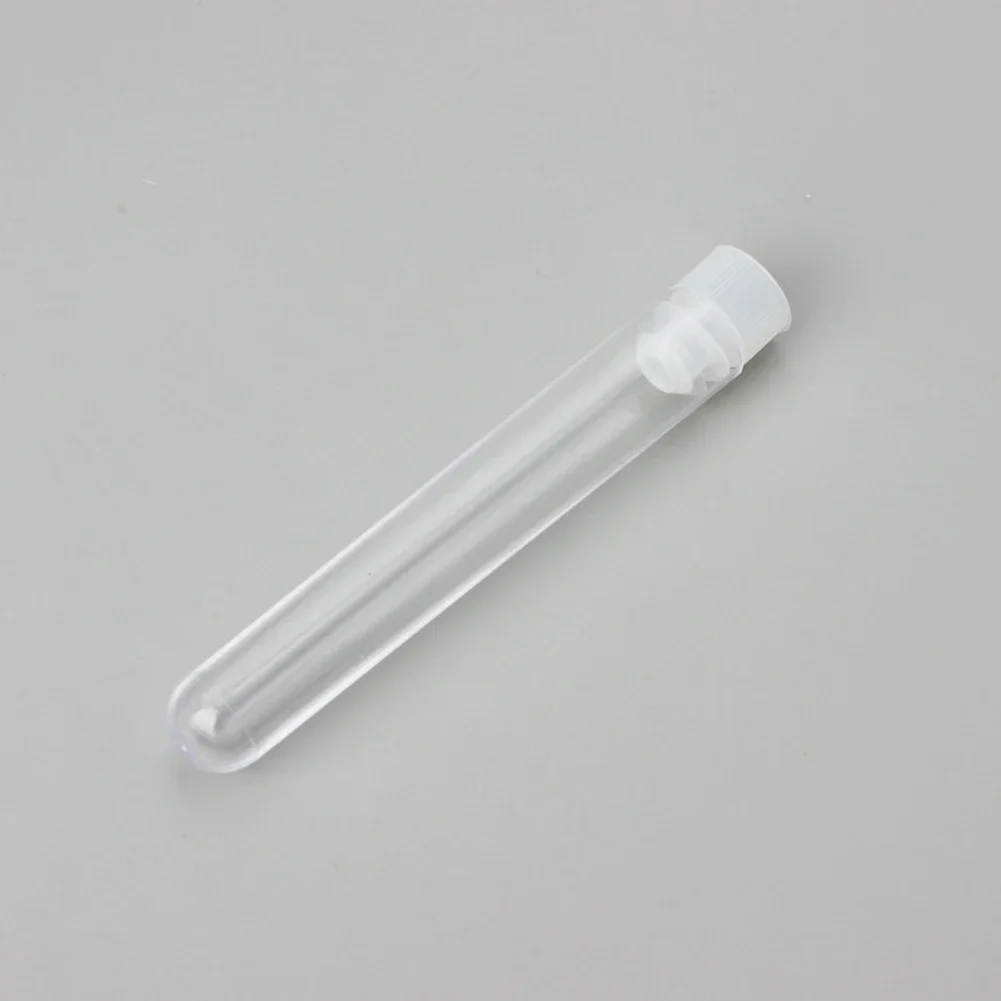 Plastic Pin Bottle Container Box Clear Sewing Needle Storage Tube Ideal for Crafts Jewelry Beads and Specimens