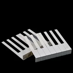 Piano Tuning Repair Tool Piano Accessories White Keys Piano Plastic White Keys (52 Pcs/Set) 017