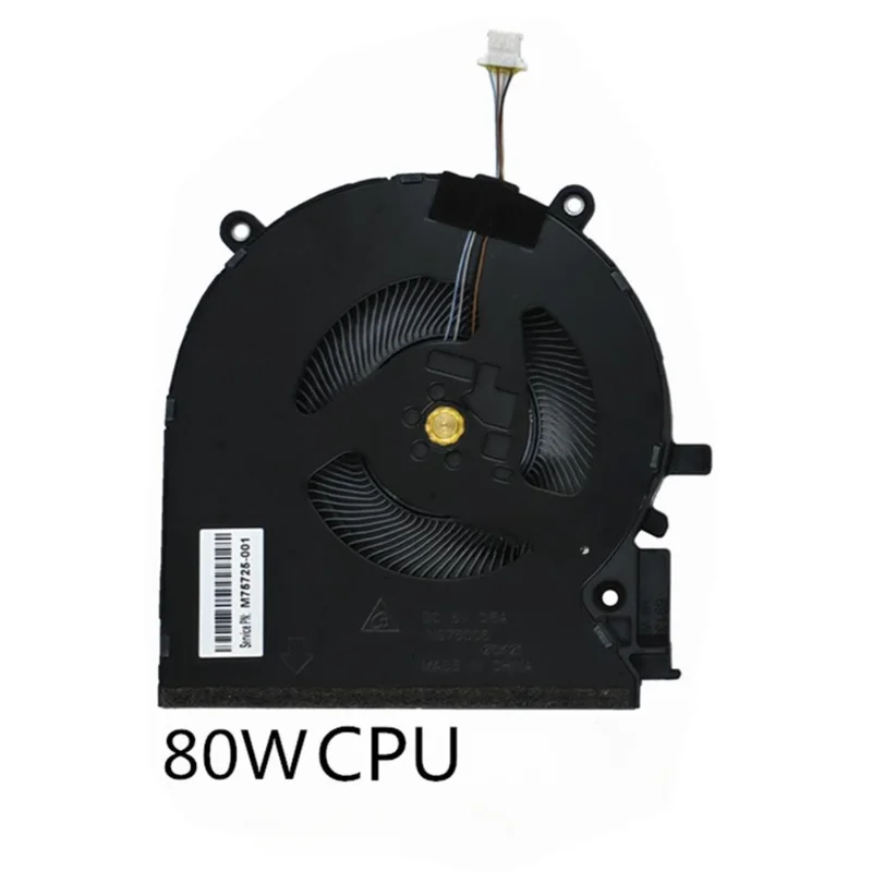 Replacement New Compatible CPU+GPU Cooling Fan for HP Shadow Elf 7/8 16-D 16-E TPN-Q263 TPN-Q264 RTX3060 Series 80W