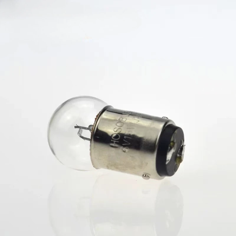NEW HOSOBUCHI OP2128 6V15W BA15D Bulb OP 2128 6V 2.5A 15W DC Bayonet Lamp