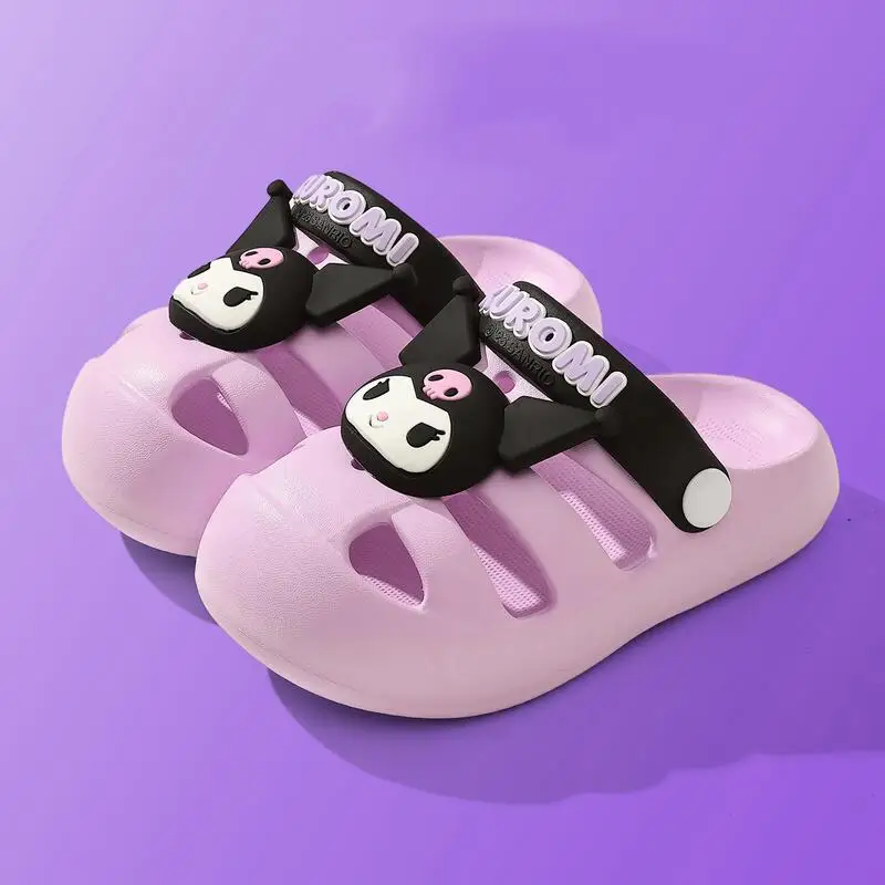 

Girls Slippers Girls Garden Shoes Summer New Children's Indoor Bath Shoes Children's Sandals and Slippers Soft Bottom Beach Shoe