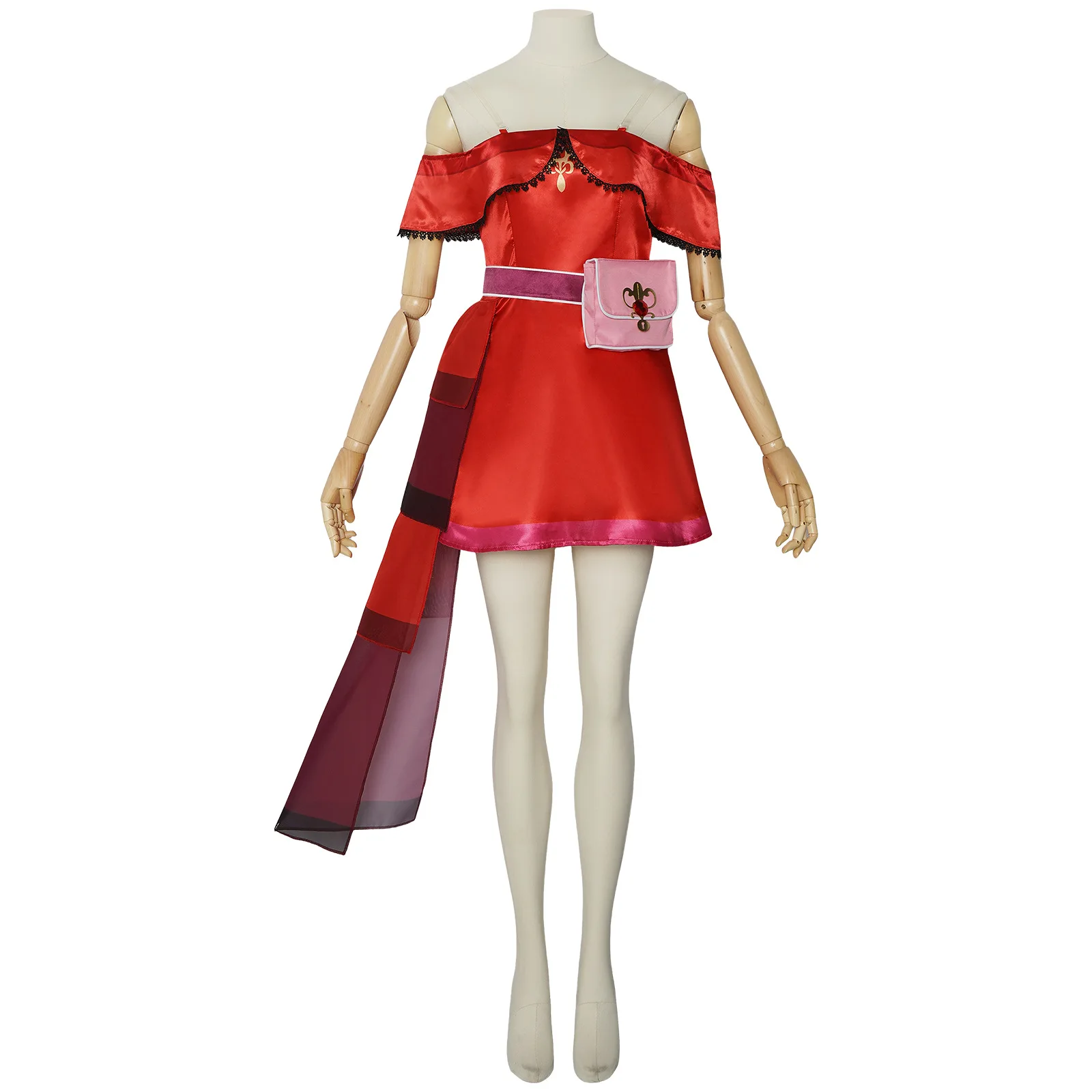 

Сена Фея мечта лист Лори Косплей Костюм Красные платья Женщина Девушки Хэллоуин Карнавал Косплей Зена Индивидуальная одежда