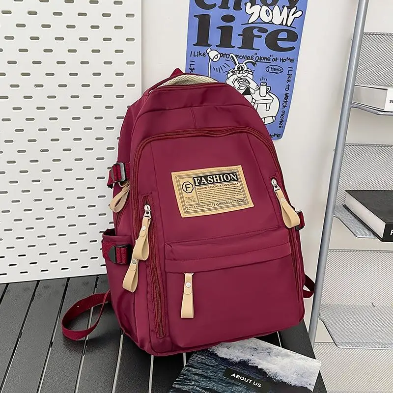 Unisex Large Capacity Backpack High School College Dual Shoulder Bag for Men And Women Business Scene Elderly Applicable