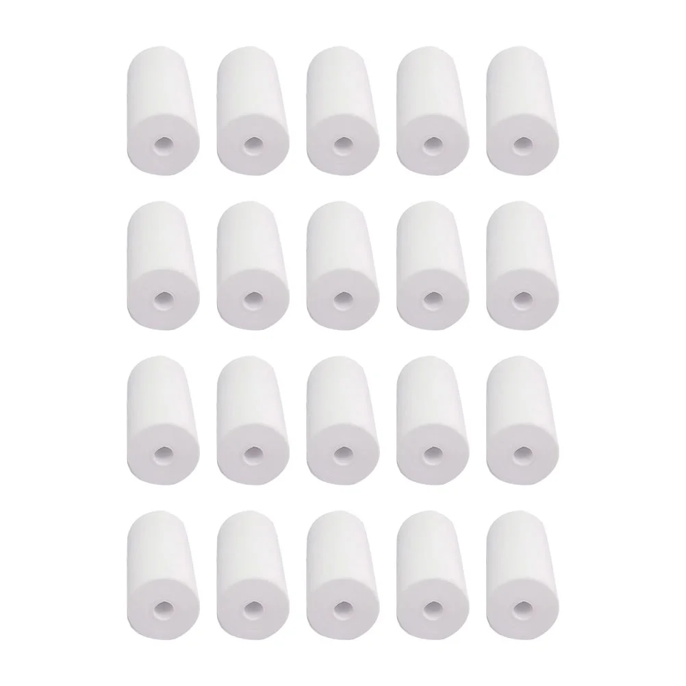 

80 Rolls Stickers Thermal Paper Cash Register Terminal Printer Printing White Office