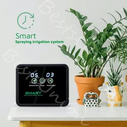 Intelligent Spray System Mist Rainforest Tank Timing Spray System Kit Reptile Fogger Terrariums Humidifier Electronic Timer