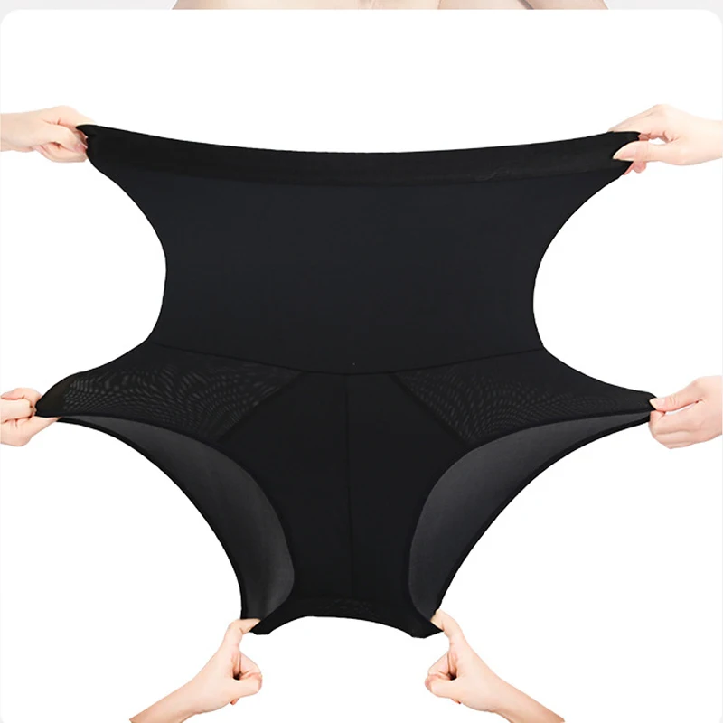 1pcs Men High Waist Shapewear Pants Tummy Control Shorts Body Shaper Compression Trainer Belly Tummy Slimming Boxer Underwear