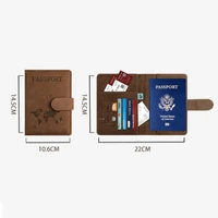 Passport Holder for Travel Essentials Passport Wallet Cover Case for Travel Accessories,Passport Book Holders for Women/Men 6