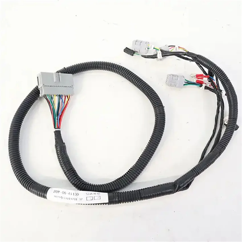 Excavator PC130-8 PC200-8 PC300-8 Key switch wiring harness 20Y-06-41130