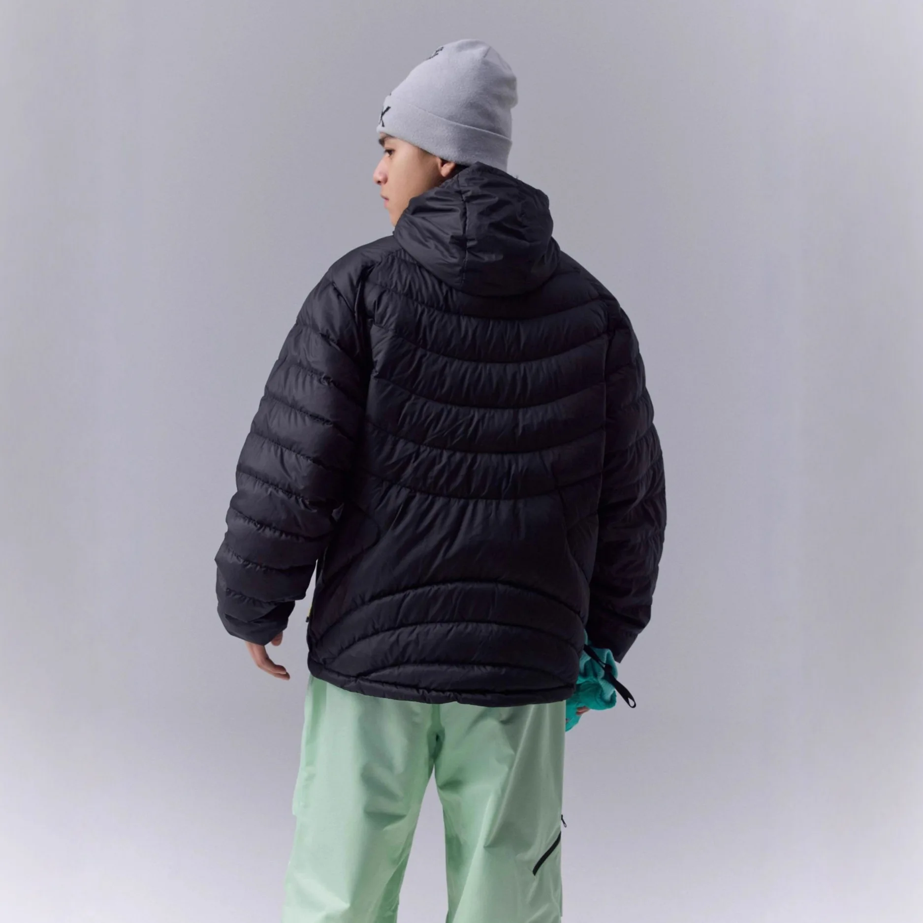 Outdoor Hiking Waterproof Down Jacket Men Women Winter 90% White Duck Down Couple's Hooded Coats casaco militar masculino JK-149