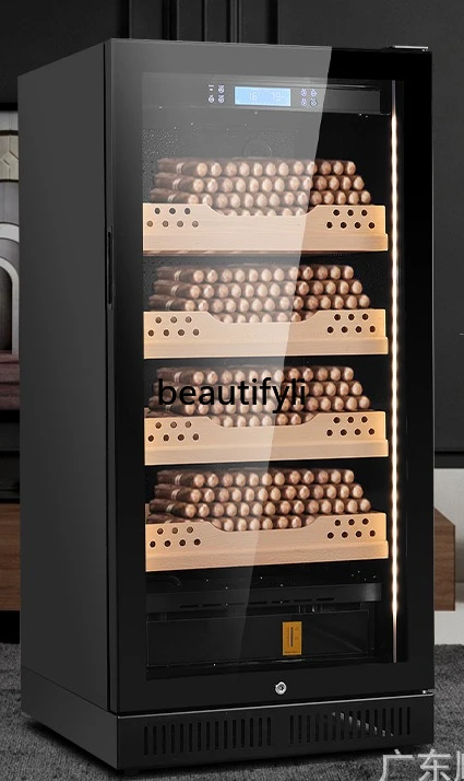 

Шкаф для сигар влажности, небольшой профессиональный, шкаф для хранения, чайный шкаф из кедрового дерева, голый домашний шкаф из цельного дерева