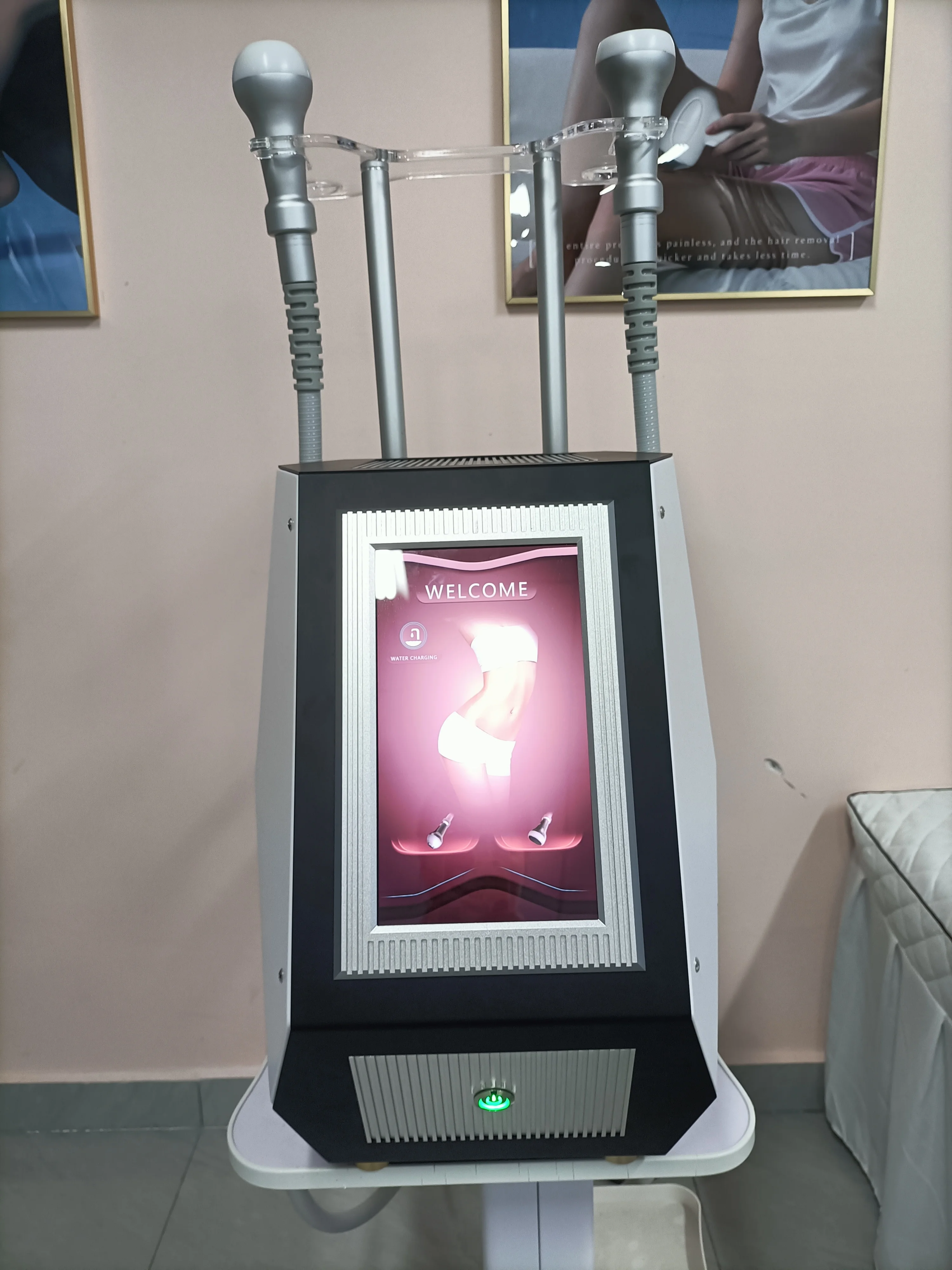 Professionelle Hochleistungs-T-Shock-Schlankheitsmaschine zur Gewichtsreduktion, Hautkühlung, heiß-kaltes Spa-Ausrüstung, straffendes Körperformgerät