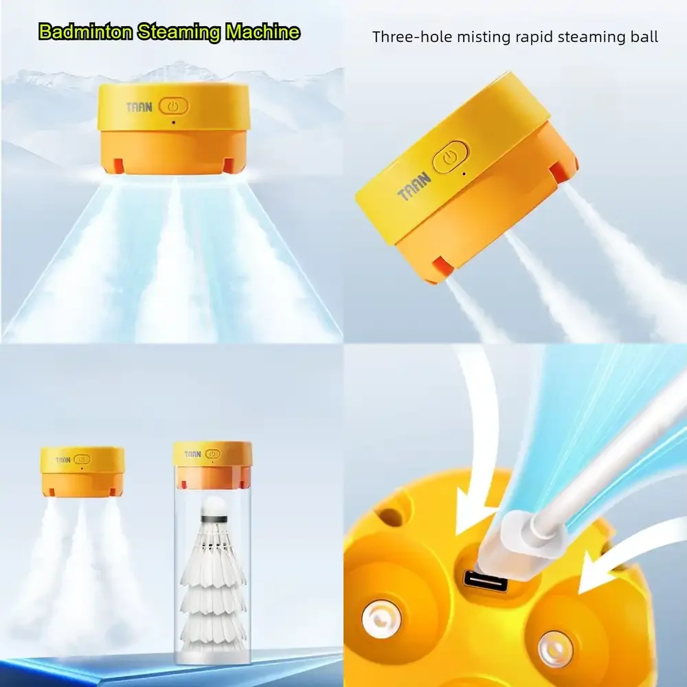 

WAP01 Small Badminton Steaming Machine Digital Display Badminton Humidifier Lightweight Shuttlecock Humidifier Portable