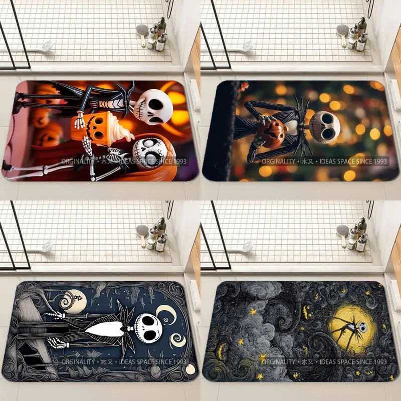 

Spooky Halloween Mat Pattern Living Room Decoration Home Sofa Non-Slip Carpet Study Bedroom Tatami Children'S Soft Floor Mat