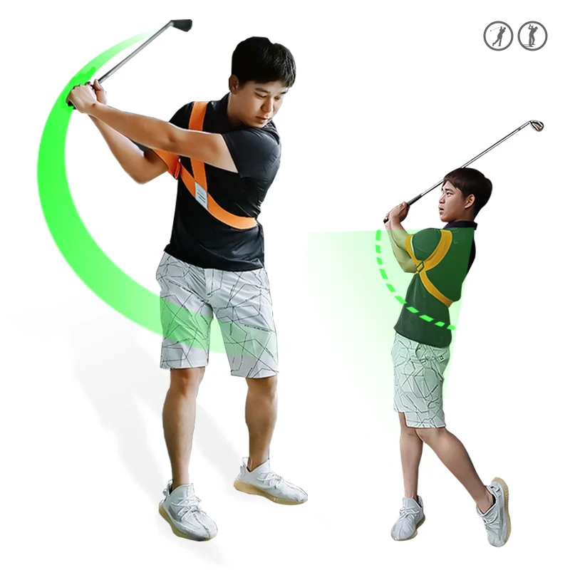 Golf Swing Training Aid Golf Swing Trainer Golf  Swing Strap For Men Women Teenagers Golf Posture Correction Practice Supplies