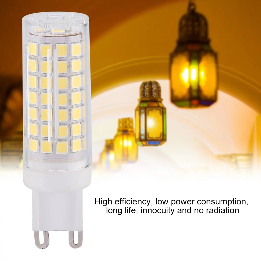 ZK50 Warm White G9 6W 85V-265V 88LED Corn Bulb Lamp Light for Home Indoor Decorative Lighting